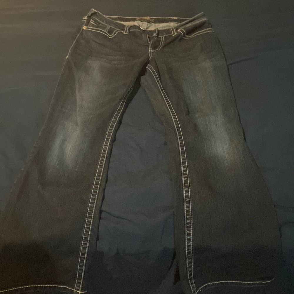 Silver jeans